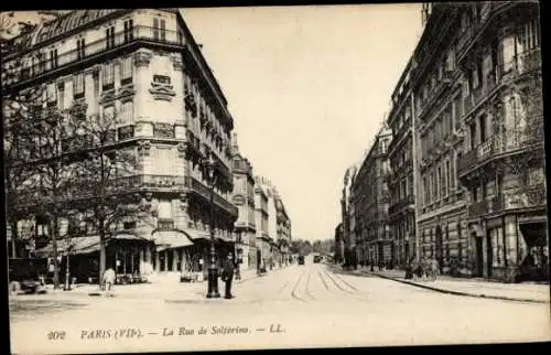 Ak Paris VIIe, Rue de Solférino