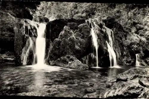Ak Source de la Loue, Doubs, Le Grand Saut