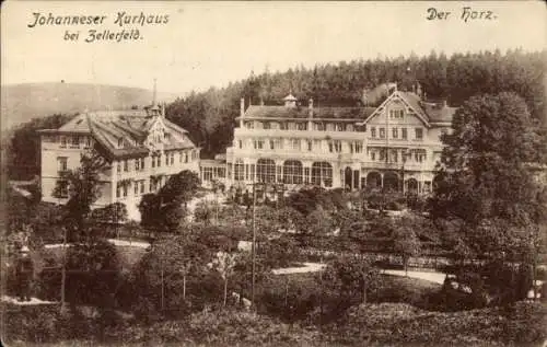 Ak Clausthal Zellerfeld im Oberharz, Johanneser Kurhaus