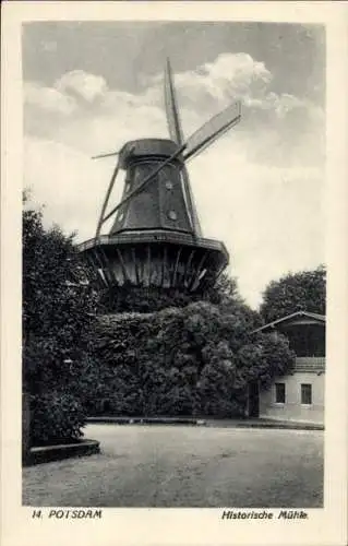 Ak Potsdam Sanssouci, Historische Mühle