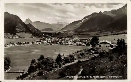 Ak Pfronten im Allgäu, Panorama, Falkenstein, Säuling, Zugspitze, Schlicks