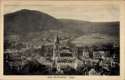 Ak Bad Neuenahr, Gesamtansicht, Kirche