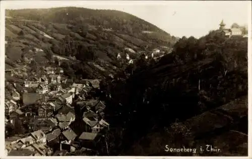 Foto Ak Sonneberg in Thüringen, Gesamtansicht
