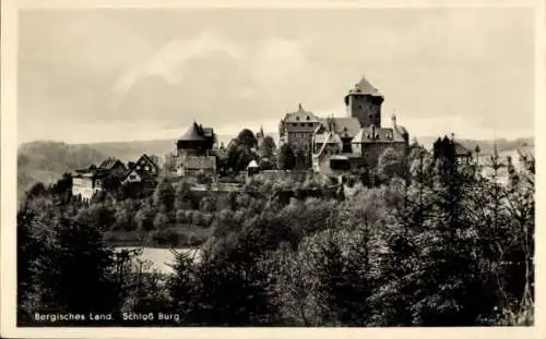 Ak Burg an der Wupper Solingen, Schloss Burg