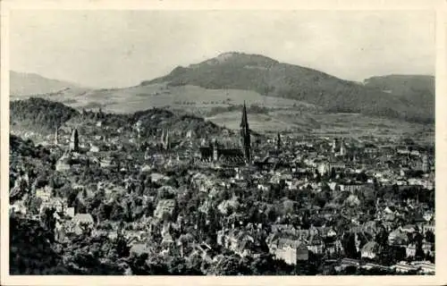 Ak Freiburg im Breisgau, Panorama
