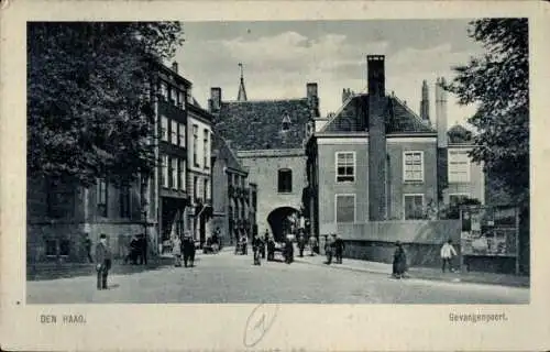 Ak Den Haag Südholland Niederlande, Gevangenpoort