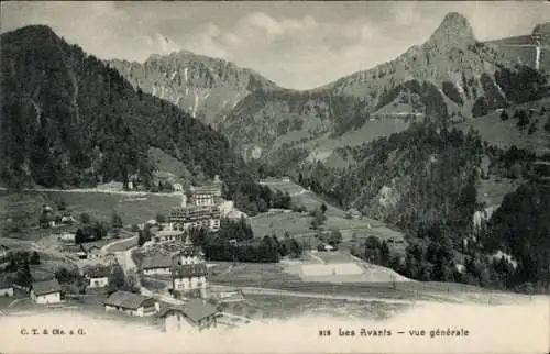Ak Les Avants Montreux Kanton Waadt, Gesamtansicht