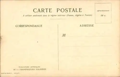 Künstler Ak Geoffroy, The Morals of Pierrot, Work to live