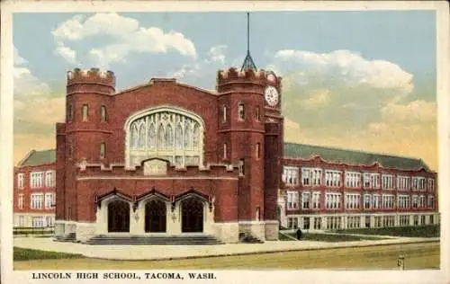 Ak Tacoma Washington USA, Lincoln-High-School