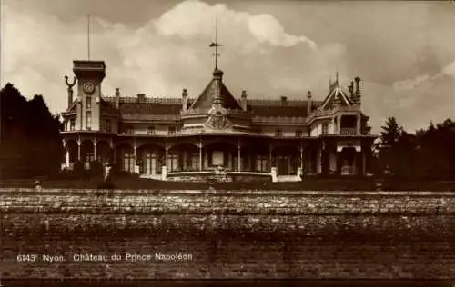 Ak Nyon Kanton Waadt, Chateau du Prince Napoleon