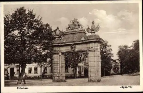Ak Potsdam in Brandenburg, Jäger Tor