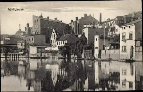 Ak Potsdam in Brandenburg, Partie in der Altstadt