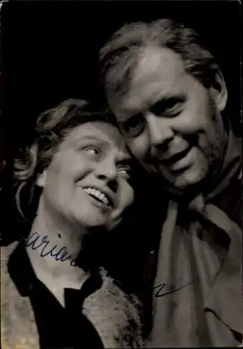 Ak Schauspielerin Maria Krahn, Schauspieler, Portrait, Autogramm