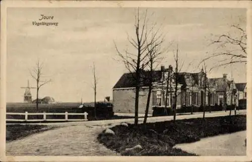 Ak Joure Fryslân Niederlande, Vegelingsweg