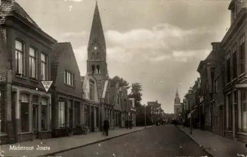 Ak Joure Fryslân Niederlande, Midstraat