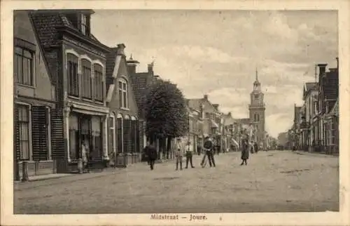 Ak Joure Fryslân Niederlande, Midstraat