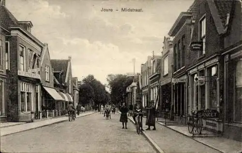 Ak Joure Fryslân Niederlande, Midstraat