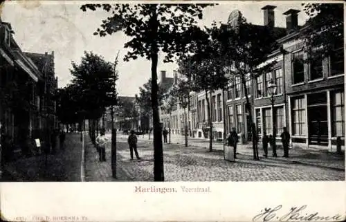 Ak Harlingen Fryslân Niederlande, Voorstraat