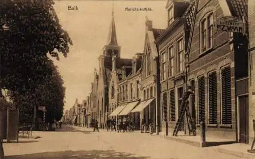 Ak Balk Friesland Niederlande, Harichsterzijde, Logement de Zwaan