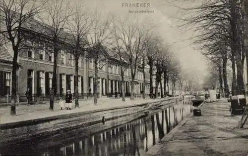 Ak Franeker Friesland Niederlande, Academiestraat