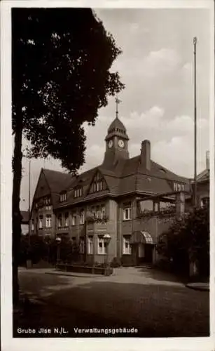 Ak Bückgen Großräschen in der Niederlausitz, Grube Ilse, Verwaltungsgebäude