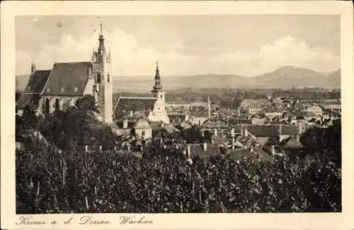 Ak Krems an der Donau Niederösterreich, Wachau, Gesamtansicht