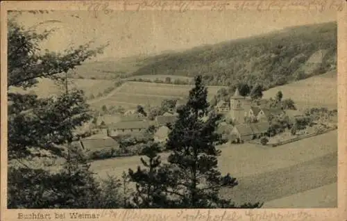 Ak Buchfahrt Buchfart Weimarer Land, Panorama