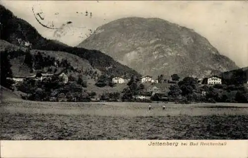 Ak Jettenberg Schneizlreuth Berchtesgadener Land, Gesamtansicht