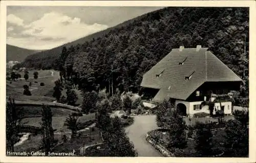 Ak Bad Herrenalb im Schwarzwald, Teilansicht