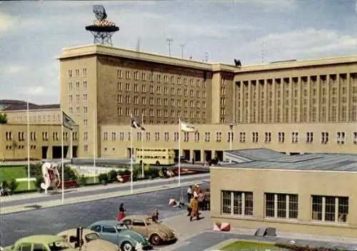 Ak Berlin Tempelhof, Flughafengebäude