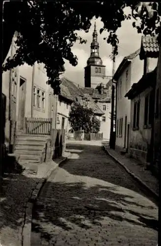 Ak Bad Frankenhausen am Kyffhäuser Thüringen, Oberkirchgasse