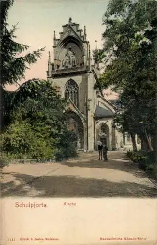 Ak Schulpforta Bad Kösen Naumburg an der Saale, Kirche