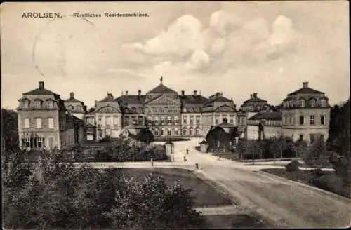 Ak Bad Arolsen in Hessen, Fürstliches Residenzschloss