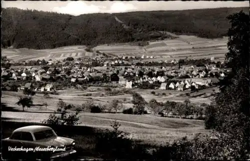 Ak Veckerhagen Reinhardshagen an der Weser Hessen, Panorama