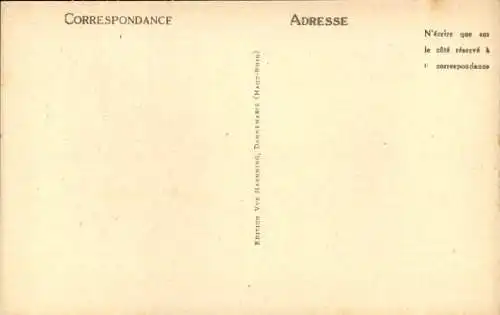Ak Dannemarie Dammerkirch Elsass Haut Rhin, Rue de Delle
