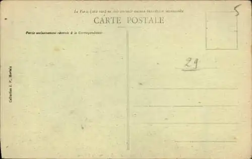 Ak Saint Thégonnec Finistère, Innenansicht, Kirche