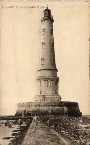 Ak Le Verdon sur Mer Gironde, Leuchtturm Cordouan