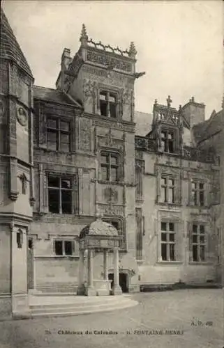 Ak Fontaine Henry Calvados, Schloss