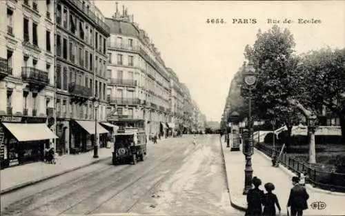 Ak Paris V, Rue des Écoles