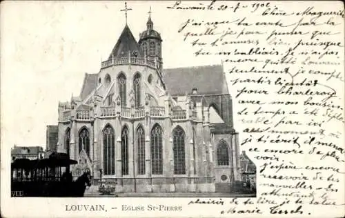 Ak Louvain Leuven Flämisch Brabant, Eglise St-Pierre