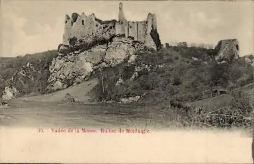 Ak Falaën Onhaye Wallonien Namur, Château de Montaigle