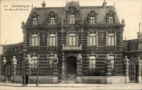 Ak Dunkerque Dünkirchen Nord, La Sous-Prefecture