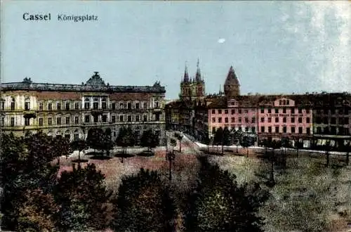 Ak Kassel in Hessen, Königsplatz