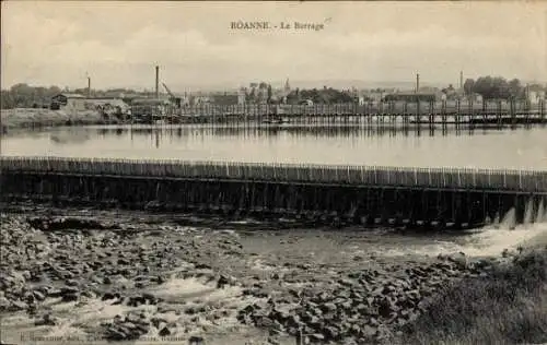 Ak Roanne Loire, Le Barrage