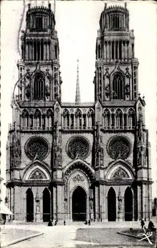 Ak Orléans Loiret, Cathedrale