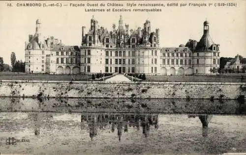 Ak Chambord Loir et Cher, Schloss