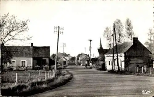 Ak Ruaudin Sarthe, Teilansicht