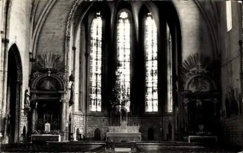 Ak Laure Minervois Aude, Kirche, Innenansicht