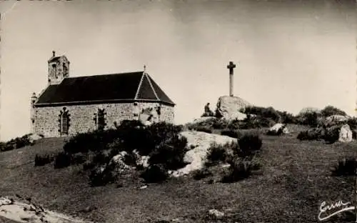 Ak Îles Chausey Manche, Kapelle