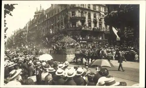 Ak Frankfurt am Main, Festzug